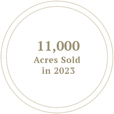 Acres Sold in 2023